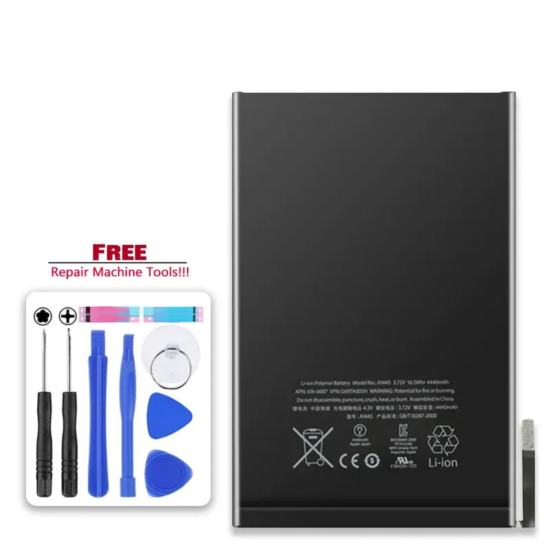 4440 mAh-6471 mAh Batterie Für Ipad Mini 1 2 3 4 5 6 A1432 A1445 A1454 A1455 A1489 A1490 A1538 A1546 A2133 A2124 A2567 A2568 A2569
