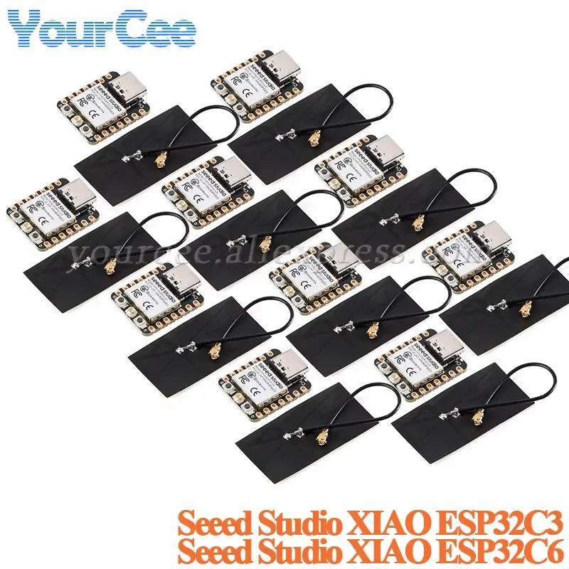 10 stücke/1 pc Seeed Studio XIAO ESP32C3 BLE WIFI Wireless Development Board Modul ESP32 ESP32-C3 Tiny MCU 4 MB Für Arduino ESP32C6