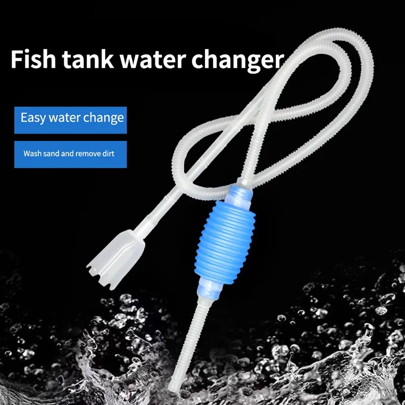 Aquarium Siphon Aquarium Siphon Vakuum Kies Wasserfilter Reiniger Siphon Pumpe manueller Reiniger Wechsler sicherer Staubsauger
