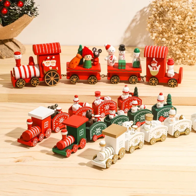 Weihnachtszug, frohe Weihnachtsdekoration für Zuhause, 2025, Weihnachtsornament, Weihnachten, Navidad, Noel-Geschenke, frohes neues Jahr 2026-Geschenke