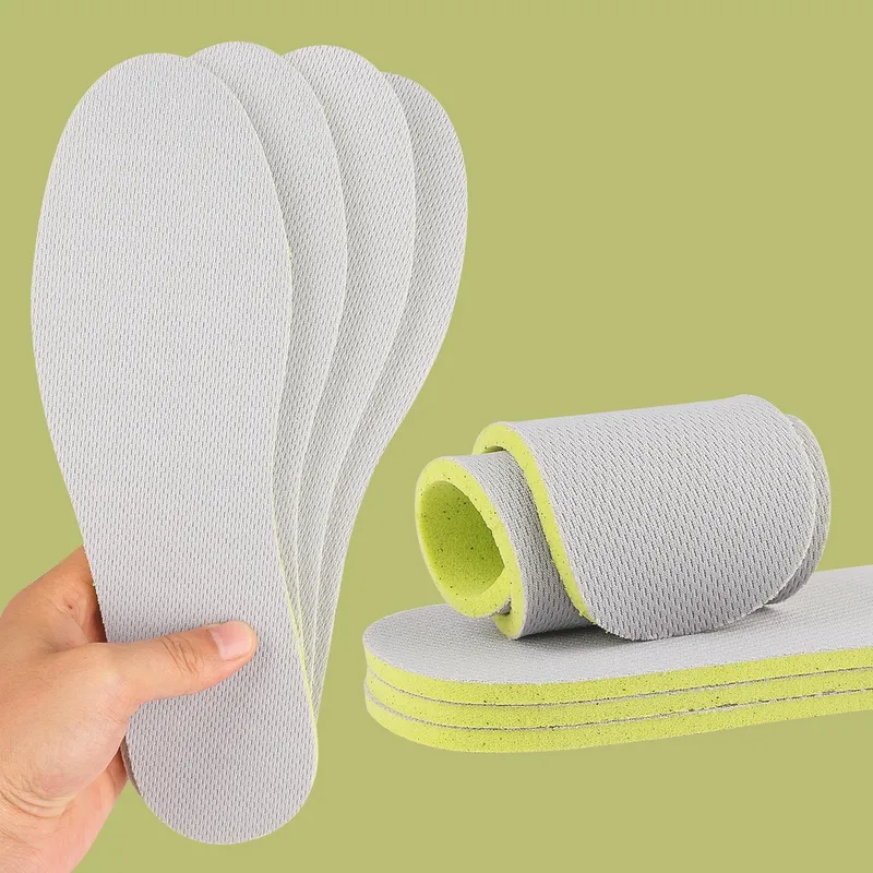 Männer Frauen Einlegesohlen Deodorant Weiche Stoßdämpfung Sport Schuhe Pad Atmungsaktiv Kräftig Gehen Sport Einlegesohlen Unisex