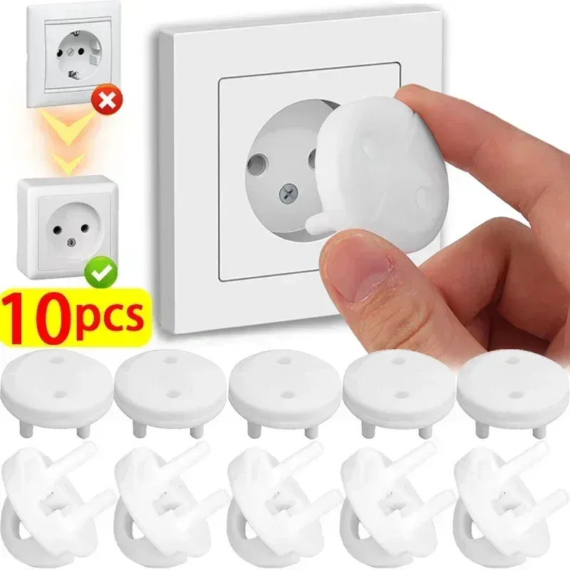 Weiß Elektrische Sicherheit Steckdose Schutzhülle Baby Pflege Safe Guard Schutz Kinder Anti Elektrische Schock Drehen Protektoren