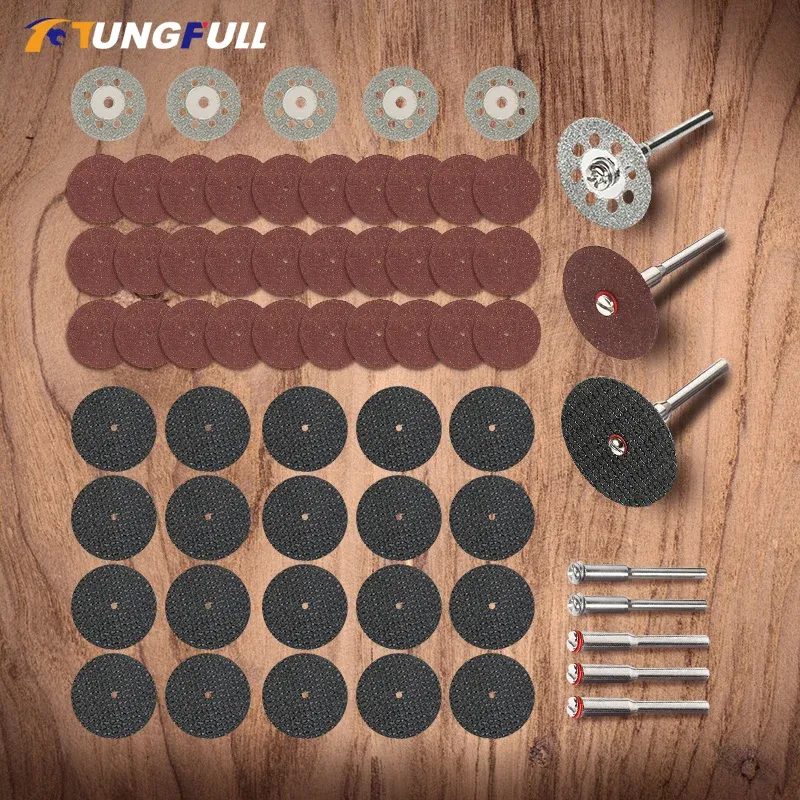 Trennscheiben für Dremel Zubehör Mini Bohrer Schleifscheibe Gravur Werkzeug Köpfe Mini Kreissägeblatt Set