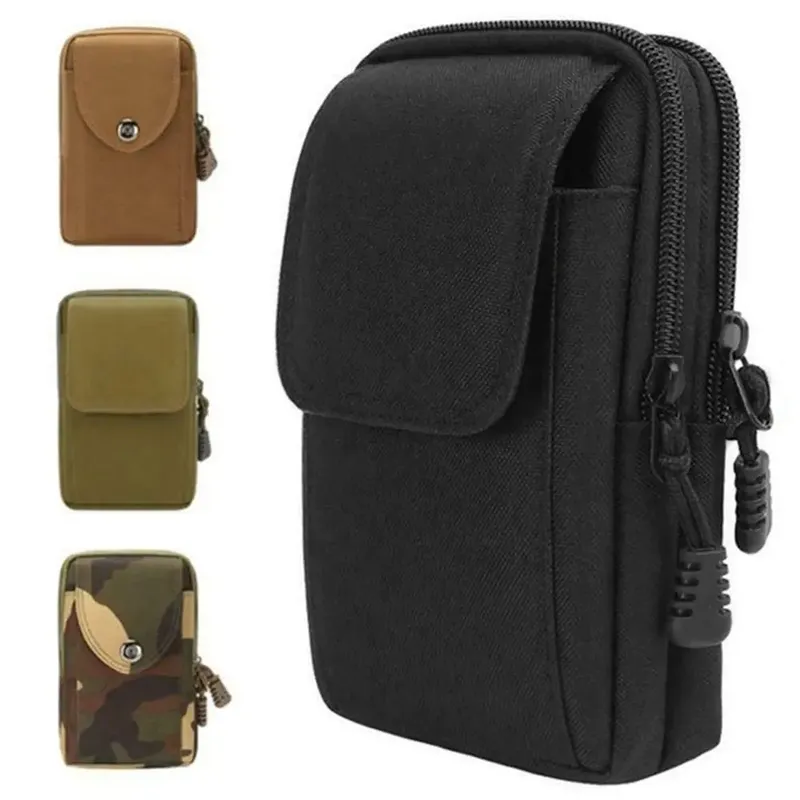 Männer Taktische Molle Tasche Gürtel Taille Pack Tasche Kleine Tasche Militär Taille Pack Lauf Tasche Reise Camping Taschen Weiche Zurück