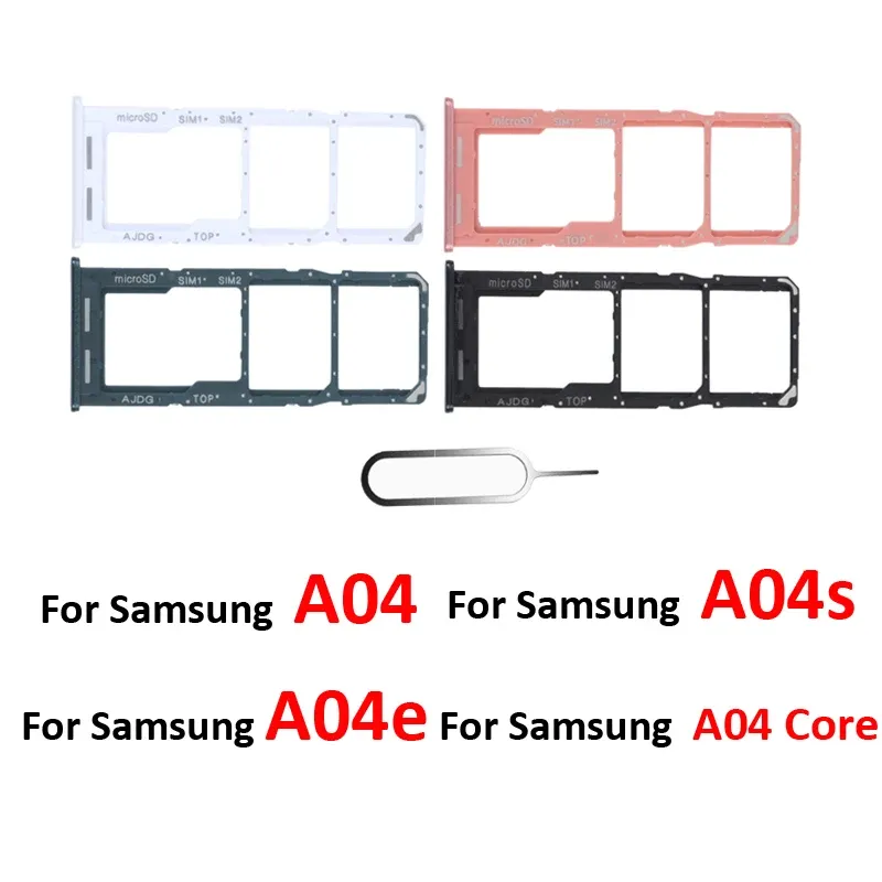 Telefon Sim Karte Tray Für Samsung Galaxy A04 Core A04s A04e Neue SIM Chip Micro SD Slot Adapter Halter A042 A045 A047