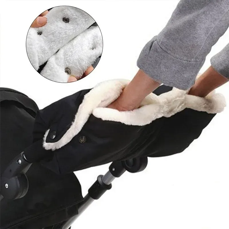 Universal Winter Warme Kinderwagen Handschuhe Wind und Wasserdicht Neugeborenen Baby Push Stuhl Handschuh Baby Kinderwagen Zubehör