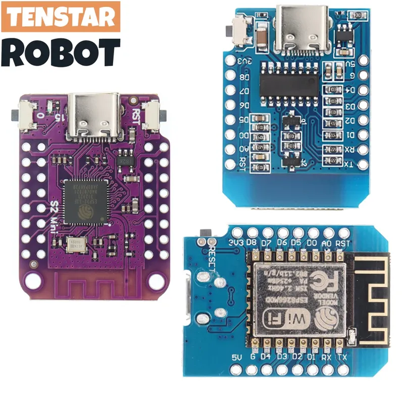 ESP32 S2 Mini D1 Mini Board basierend auf ESP8266 CH340 ESP32-S2FN4R2 4 MB FLASH 2 MB PSRAM MicroPython für Arduino Development Board