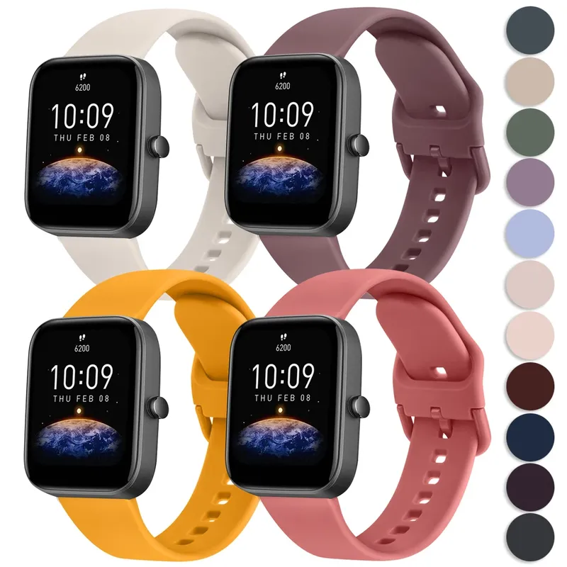 20/22 mm Band für Amazfit GTS 2 4 Mini/GTS 3/GTS 2e/Bip 3 Pro/Bip U Pro/Bip S lite Armband für Amazfit GTR 3 Pro/GTR 2 4 Armband