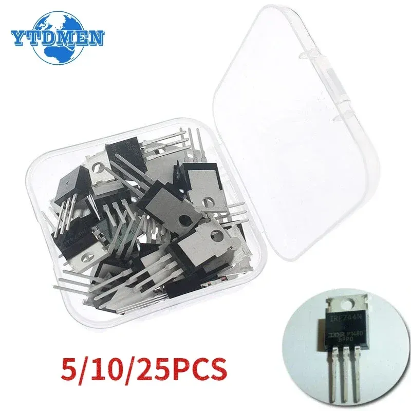 5/10/25PCS Mosfet IRFZ44N TO220 Transistor Kit IRFZ44NPBF TO-220 Hochleistungstransistoren IRFZ44 49A 55V Feldeffekttransistor