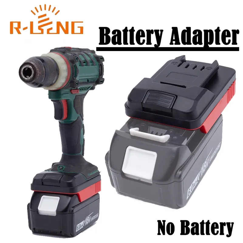 Akku-Adapter-Konverter für Makita 18 V Lithium-Akku für Parkside X20V Li-Ion Elektrowerkzeug-Zubehör (keine Batterie)