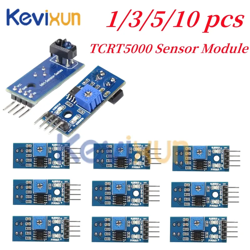 10 stücke/1 stück TCRT5000 IR Infrarot Reflektivität Sensor Hindernis Vermeidung Modul Tracing Sensor Tracing Modul Für Arduino diy Kit