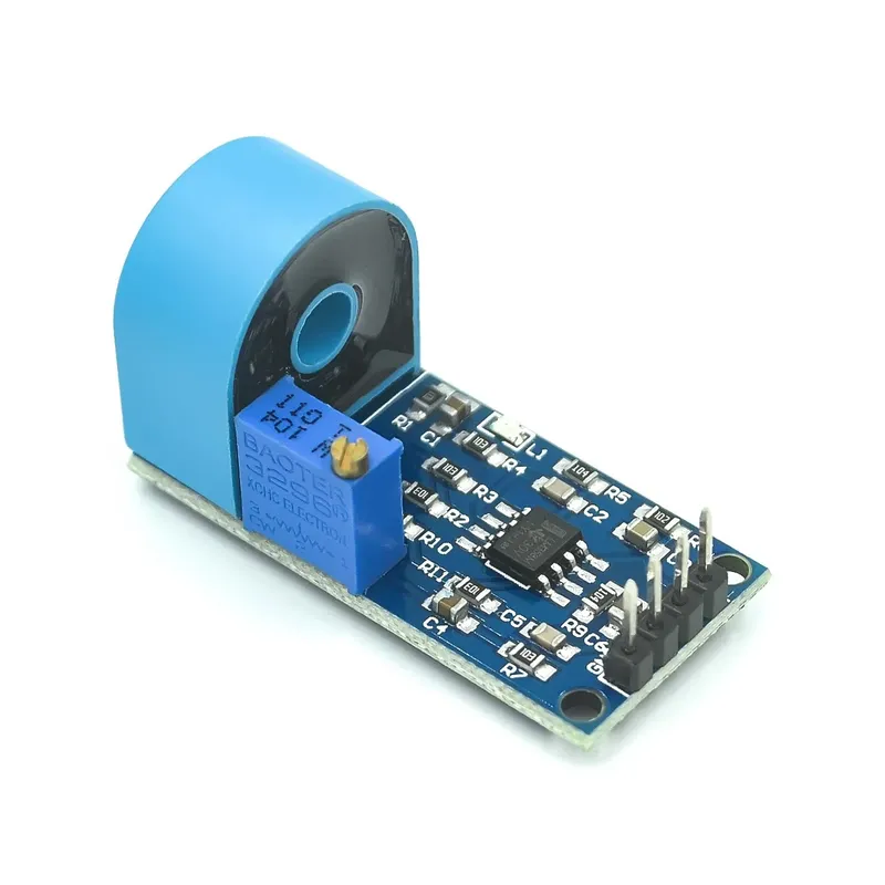5A Bereich Einphasiger AC Aktiver Ausgang Onboard Präzisions-Mikrostromtransformatormodul Stromsensor für Arduino