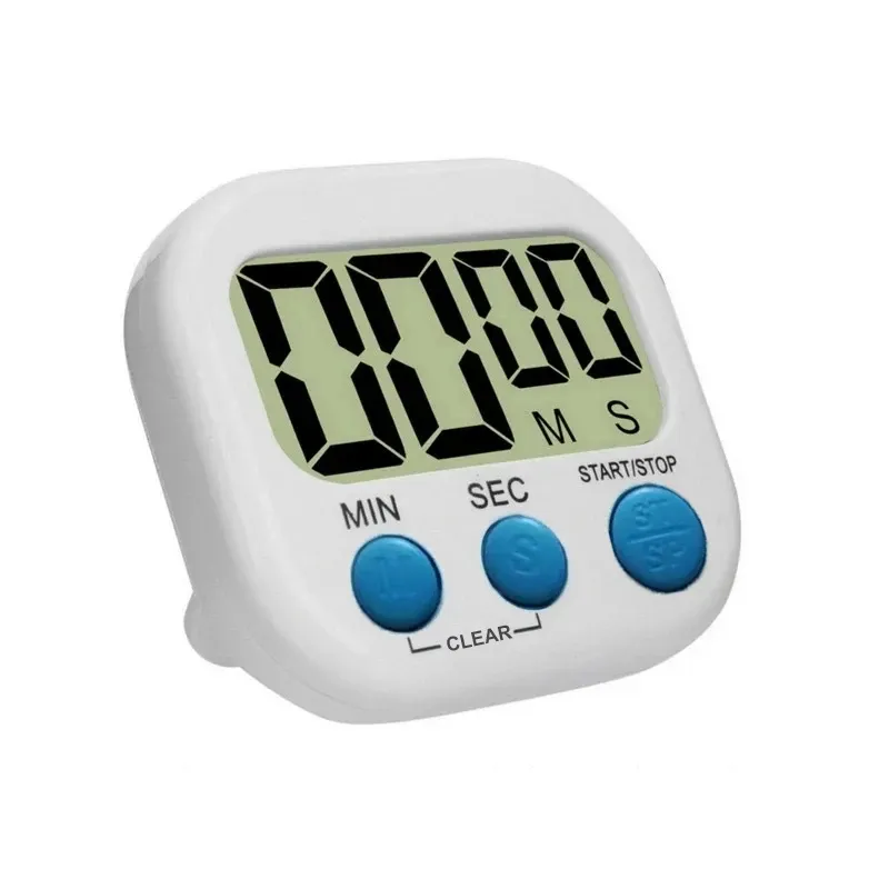 1PC LCD Digital Küche Timer Magnetische Kochen Große Count Down Up Klar Lauter Alarm Stonego Home Küche Zubehör