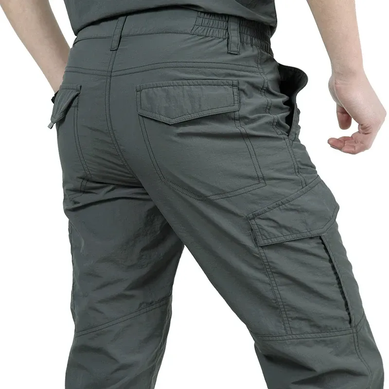 Militärische Taktische Hosen Cargo Männer Wasserdichte Hosen Casual Hosen Tragen-beständig Multi-tasche Outdoor Wandern Arbeit Hosen Männlich