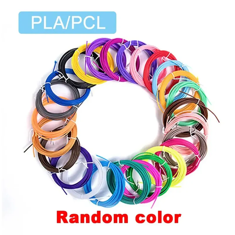 9M/25M/50M/100M PLA PCL 3D-Druck Stift Verbrauchsmaterialien Farbige Geruchlose Sicherheit Kunststoff Filament Durchmesser 1,75mm Für 3D-Druck Stift