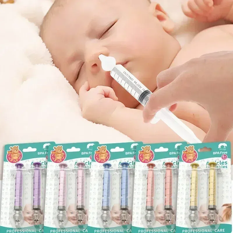 10ML/20ML Baby Nasensauger Spritze Baby Nase Reiniger Rhinitis Nasenreiniger Irrigator Baby Nase Waschen für Kinder