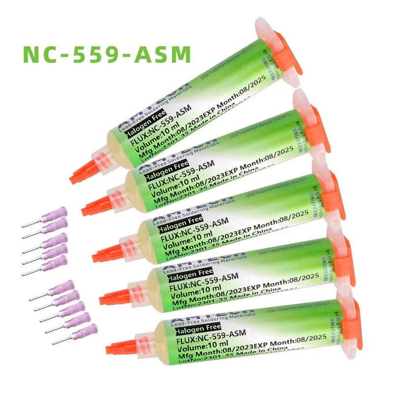 NC-559-ASM BGA PCB No-Clean Lotpaste Schweißen Advanced Oil Flux Grease 10cc Lötreparaturpaste