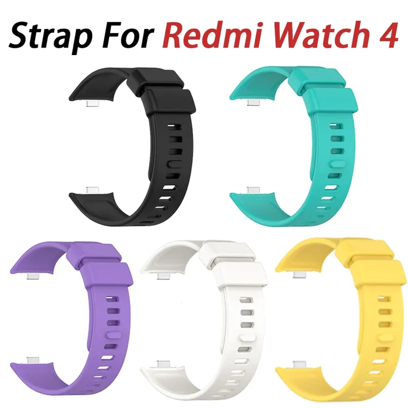 Silikon-Band-Ersatz für Redmi Watch 4, Armband, Armband für Mi Band 9Pro 8Pro, Silikon-Sport-Armband-Zubehör