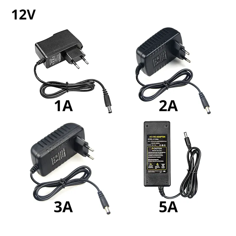 AC 100V-240V zu DC 12V Beleuchtung Transformator 1A 2A 3A Elektronische Netzteil Adapter Konverter LED Treiber für LED Streifen Licht