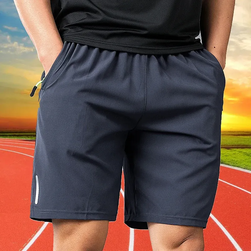 Männer Shorts Sommer Fußball Fußball Sport Kurze Hosen Atmungsaktive Kordelzug Schnell Trocknend Laufsport Shorts Männer Jogging Bottom