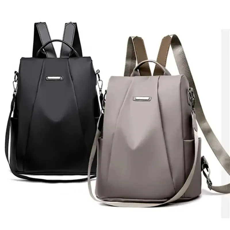Neuer modischer Multifunktionsrucksack für Damen, einfarbig, abnehmbarer, lässiger, tragbarer Schultergurt