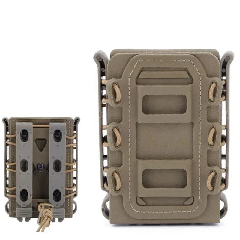 Taktische Magazintasche Molle für Ar15 M4 5,56 7,62 9mm Scorpion Fast Mag Quick Release Mag TPR Holster Verstellbare Hülle Box