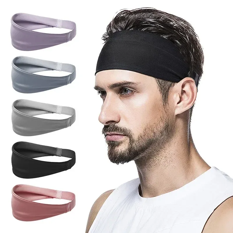 Sport Stirnband Laufen Fitness Schweißband Elastische Saugfähigen Schweiß Radfahren Jog Tennis Yoga Gym Kopf Band Haar Bandage Männer Frauen