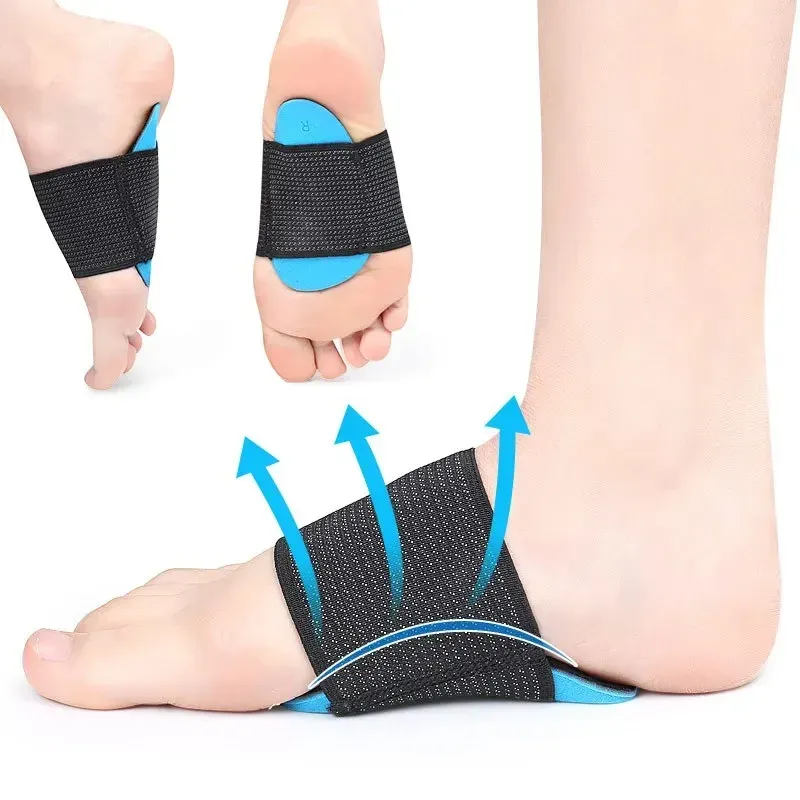 1 Paar orthopädische Plattfüße, Fußgewölbe-Einlegesohlen für Damen und Herren, Sport-Valgus-Fußeinlagen für Komfort