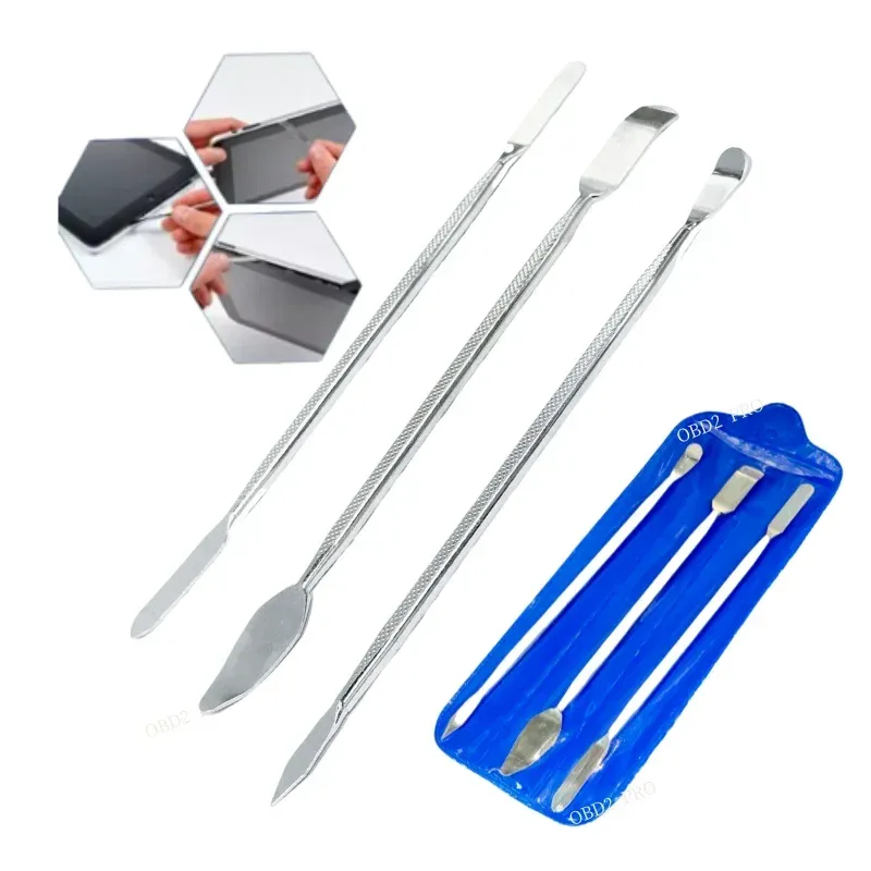 3PCS Reparatur Werkzeuge Smart Telefon Öffnung Hebeln Hand Tool Kit Klinge Metall Spudger Zerlegen Werkzeuge Für APPLE Tablet PC Handy