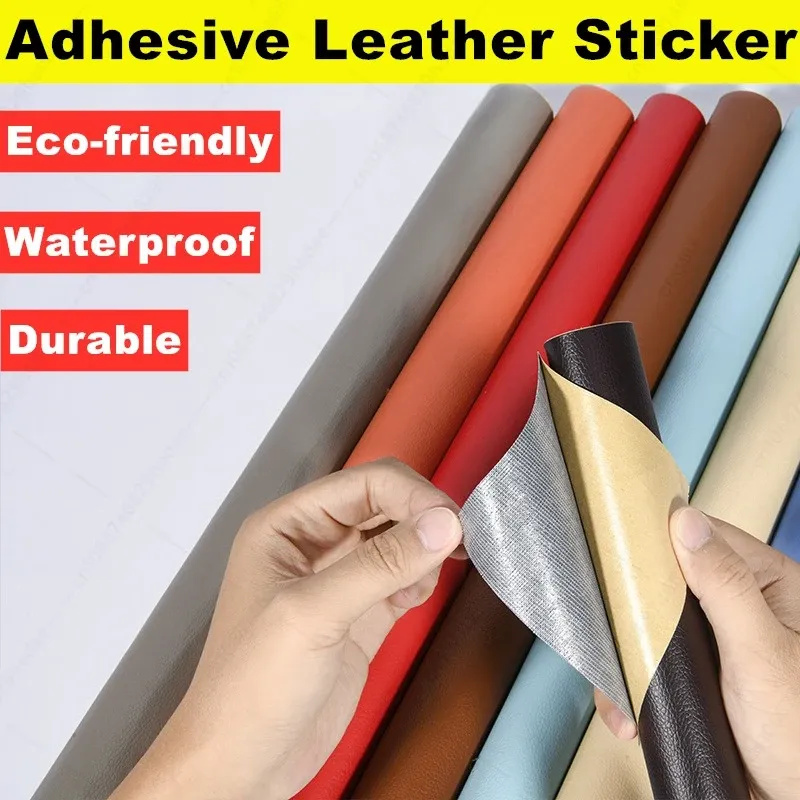 1PC Verdickte Selbstklebende Sofa Leder Reparatur Fix DIY Bett Weiche Tasche Patch Aufkleber Reparatur Subvention Möbel Erneuerung Aufkleber klebrig