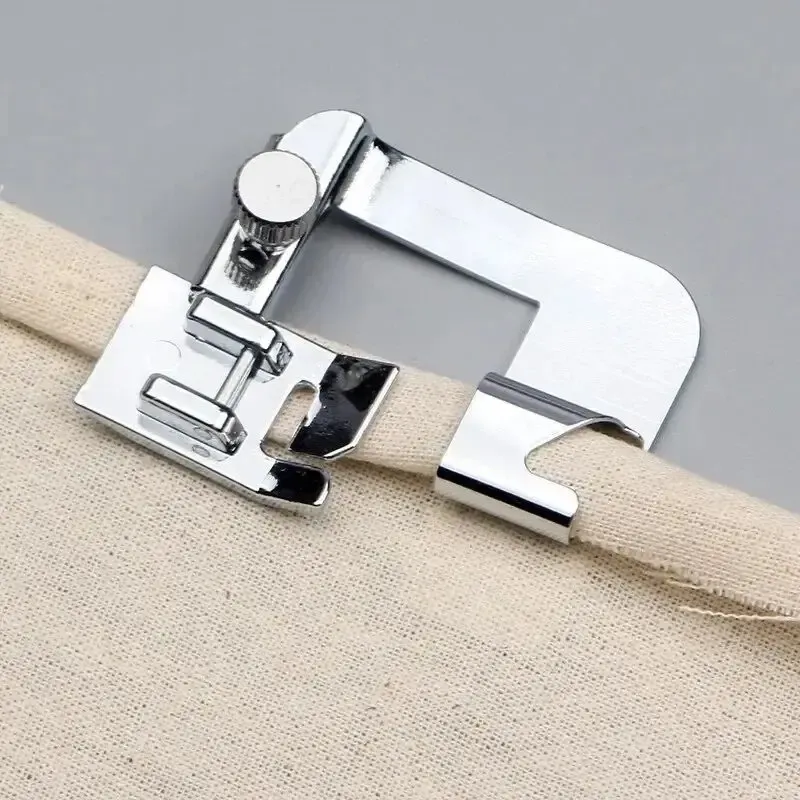 9mm/13mm/19mm/25mm Nähmaschine Fuß Drücken Fuß Gerollt Saum Füße Haushalt Multi funktionale Nähen Zubehör