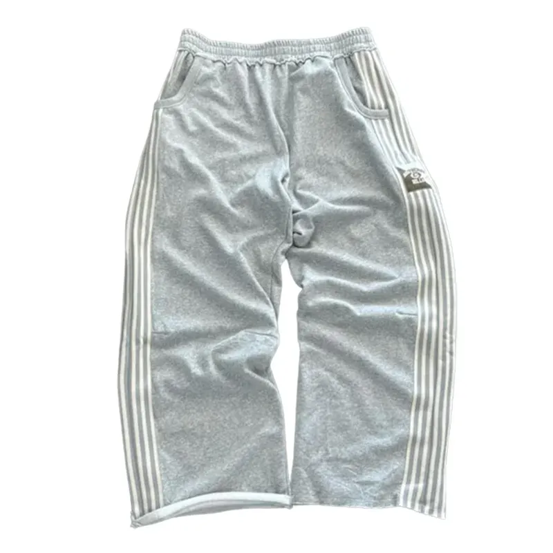 Streetwear Jogging hose y2k Hose Harajuku Hip Hop Gothic Retro Streifen Baggy Freizeit hose Männer Frauen elastische Taille Jogging hose