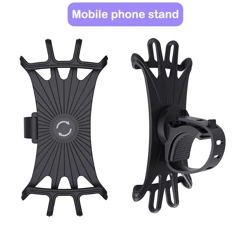 Universal Fahrrad Silikon Handy Halter Outdoor Motorrad Unterstützung Celular für IPhone Samsung Xiaomi Gsm Houder Fiets