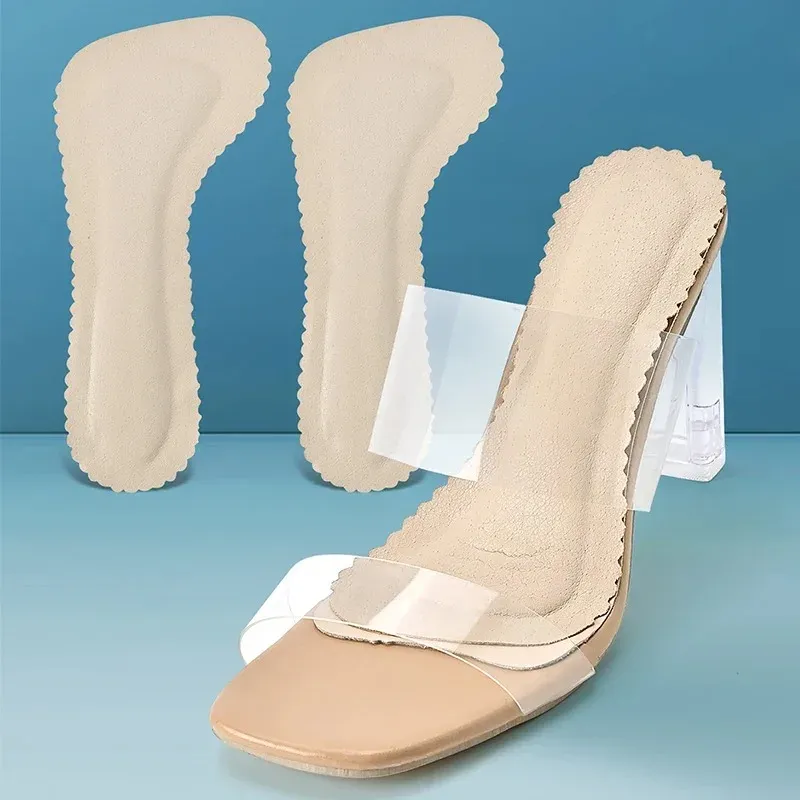 Frauen High-heel Schuhe Einlegesohlen Anti-slip Paste Septum Kissen Einlegesohle Waschbar Komfort Atmungsaktive Massage Sandalen Schuh Pads