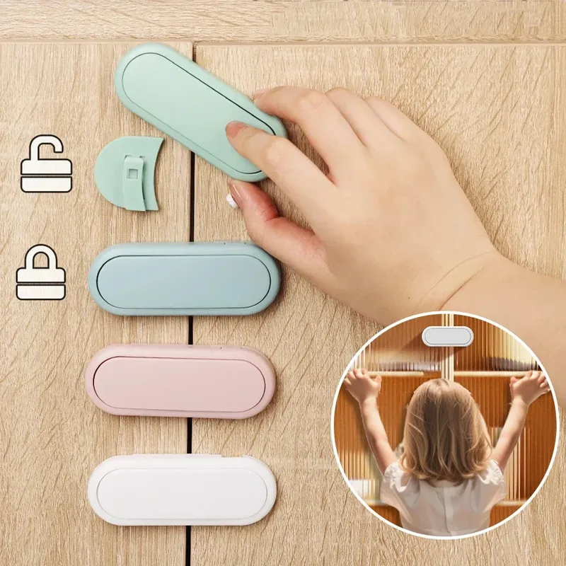 Babyschloss Kinder Sicherheitsschlösser Schranktürschloss Baby Schutz Kühlschrank Kinder Schubladenschlösser Kindersicherung