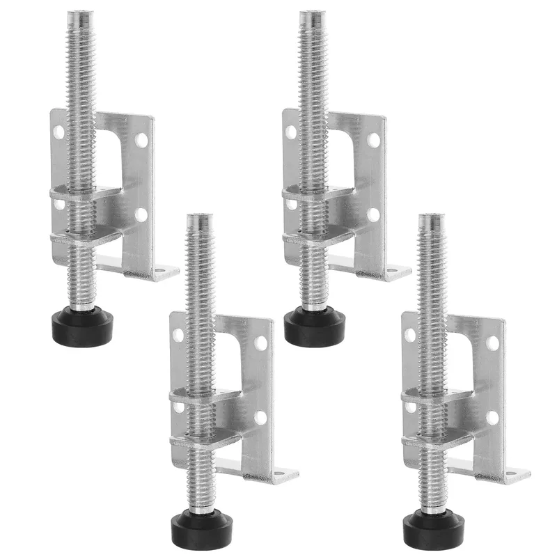 4 stücke Heavy Duty Ecke Nivellierfüße Einstellbare Nivellierfüße Höhe Einsteller Möbel Nivellierung Fuß Tisch Bein Nivellierung Halterung