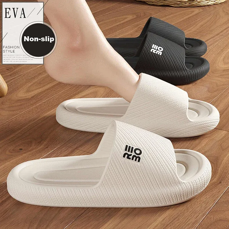Sommer Mode Hausschuhe Männer Schuhe Wolke Hausschuhe Für Männer Hause Flache Sandalen Massage Flip-Flops Paare Badezimmer Innen Rutschen