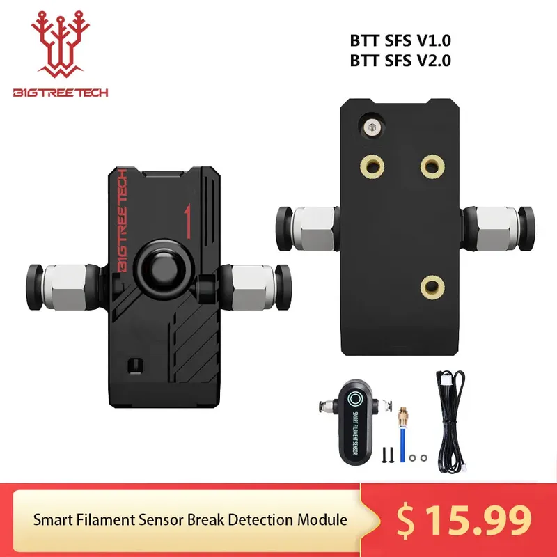 BIGTREETECH Smart Filament Sensor Brucherkennungsmodul BTT SFS V2.0 Monitor 3D-Druckerteile für SKR V1.4 Turbo SKR 2mini E3