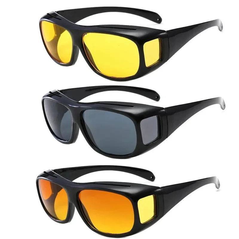 Nachtsicht Sonnenbrille Auto Nacht Fahren Brille Fahrer Brille Unisex Sonnenbrille UV Schutz Sonnenbrille Brillen Geschenk