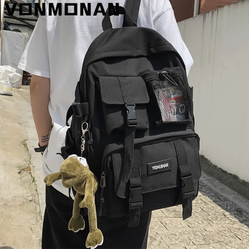 2024 frauen Schule Rucksack Schwarz Nylon Bagpack Weibliche Anti Diebstahl Rucksack Casual Dame Reisetasche Koreanische Rucksack Mochila