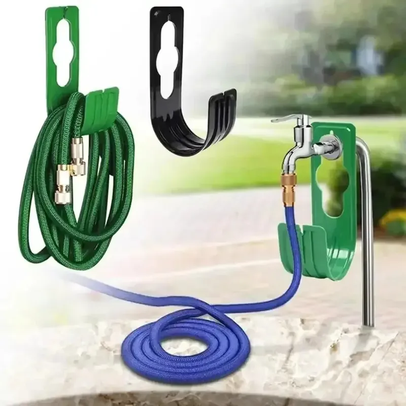 1pc Tragbare Schlauch Haken Garten Wasserhahn Auto Waschen Garten Werkzeuge Teleskop Wasser Rohr Haken Schlauch Zubehör Lagerung Rack
