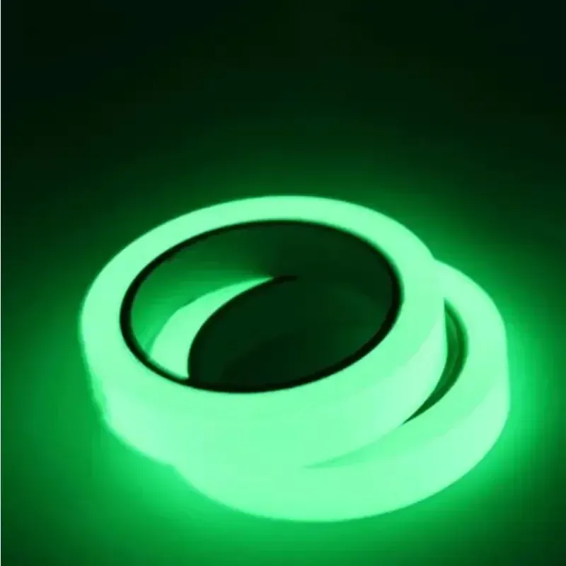 Leuchtendes Klebeband, grüne Warnung, Bodenlicht, Aufbewahrung, Treppe, Anti-Rutsch-Aufkleber, reflektierendes fluoreszierendes Klebeband