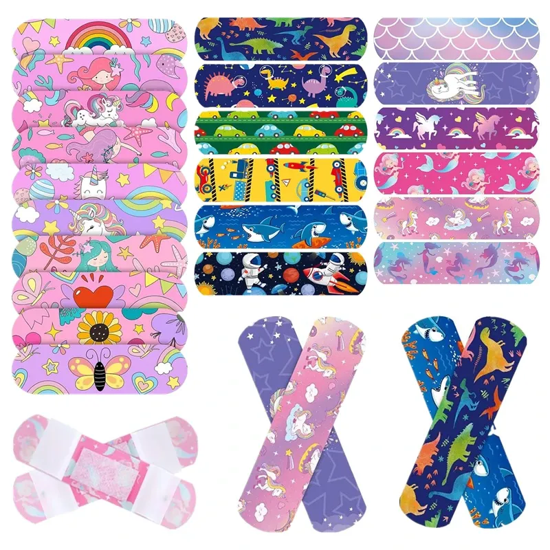 40 Stück 50 Stück 60 Stück pro Set Cartoon-Pflaster Heftpflaster für Wundauflage Patch Kinder Kinder Wundplast-Klebebandagen