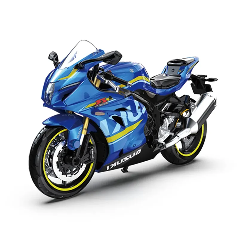 MSZ 1:18 Suzuki GSX-R1000 Motorrad Legierung Automodell Kinderspielzeugauto Druckguss Motorradmodell