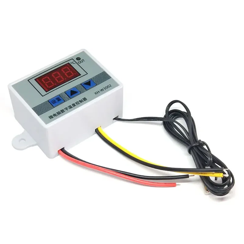 XH-W3002 220V /12V digitale LED-Temperatur regler 10a Thermostat-Steuersc halter Sonde mit wasserdichtem Sensor w3002