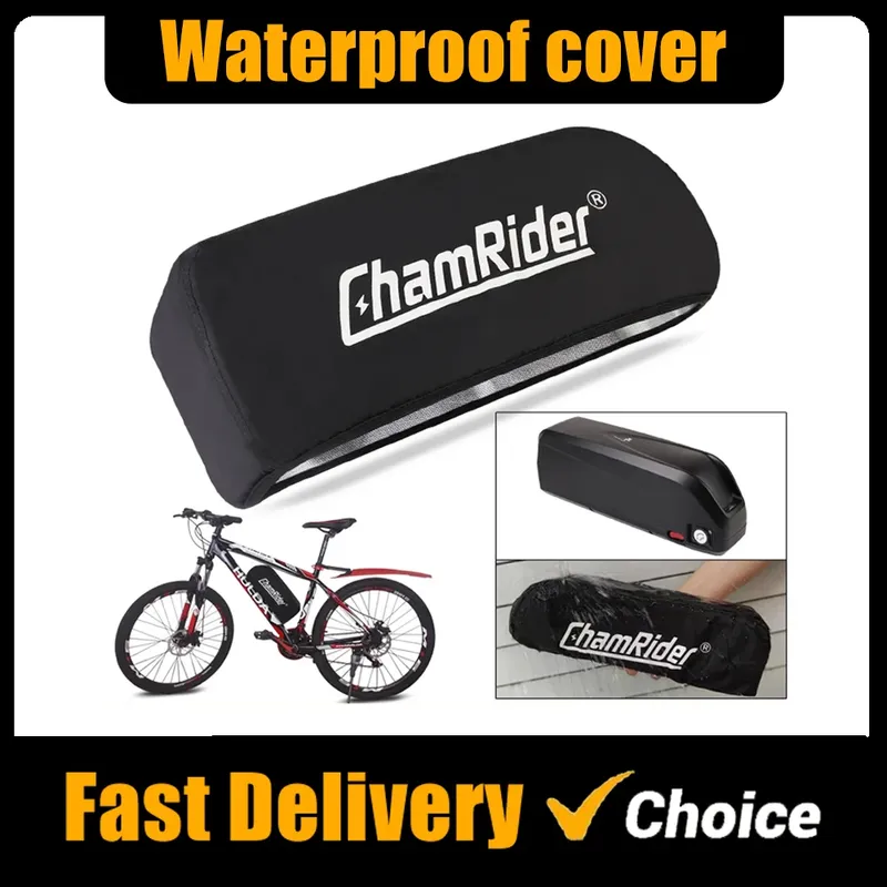 Wasserdichte Abdeckung für E-Bike-Batterie, staubdichte Anti-Schlamm-Abdeckungstasche für Lithium-Batterien im Hailong Polly-Stil