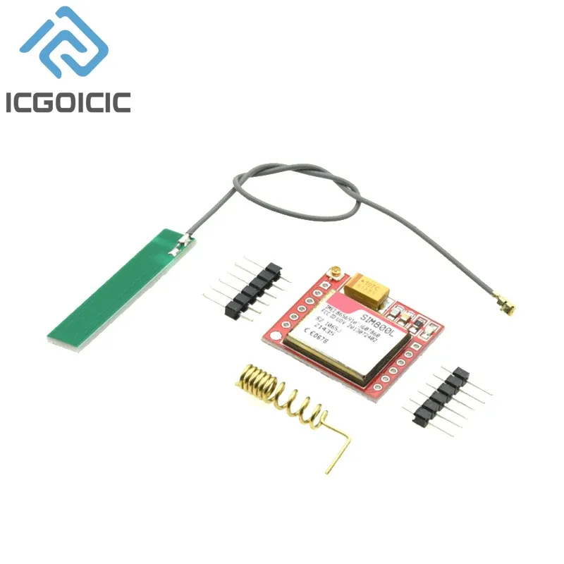 SIM800L GPRS GSM Modul Micro SIM Karte Kern Quad-band TTL Serial Port Antenne PCB Drahtlose WIFI Bord Für Smartphone
