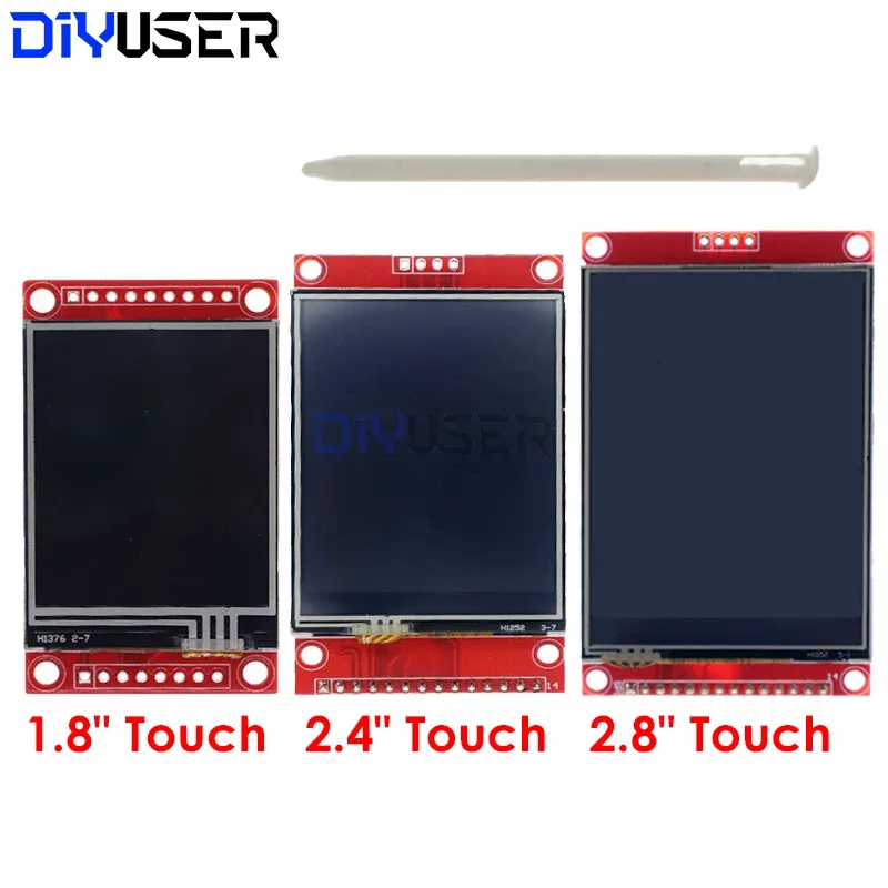 1.8 "tft 2.4" tft 2.8 "tft mit Touch-Display 240*320 Smart Display Screen drive ic ili9341 st7789 Laufwerk ic Modul
