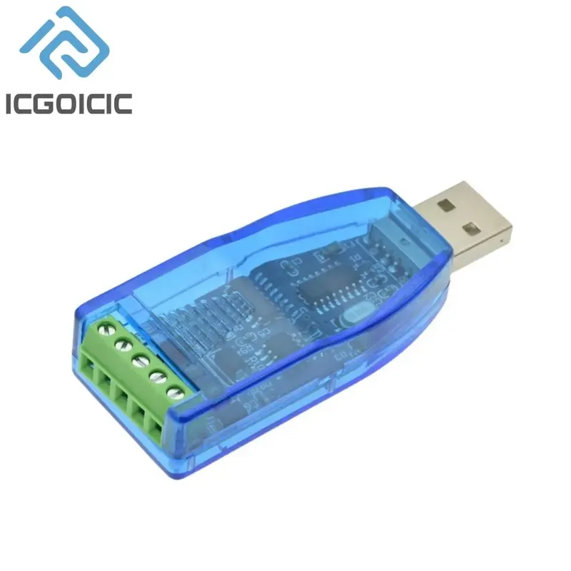 Industrielles USB-zu-RS485-Kommunikationsmodul, bidirektionaler halbduplex-Konverter für serielle Leitungen, TVS-Schutz, U485CH340G-Konverter
