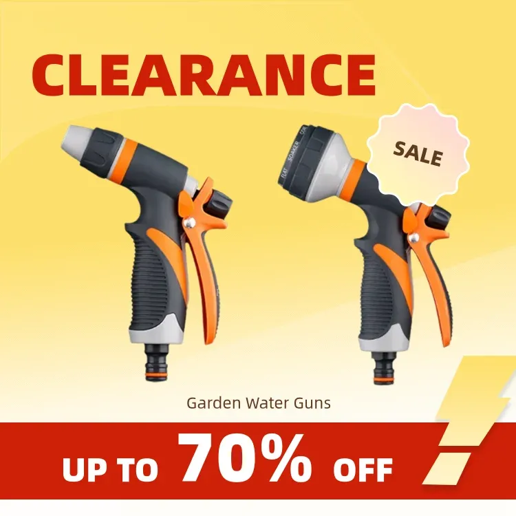 Clearance_Spray Rasenbewässerung Multifunktions-Autowaschanlage Hochdruck Langlebige Handwerkzeuge Schlauch Sprühdüse Garden_Continuo